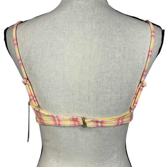 Billabong Small (8) Sunchaser Kenzley Bikini Top Underwire UPF 50 Lined New - Picture 3 of 13